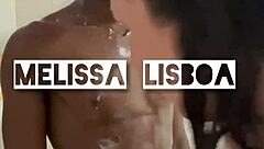 that fat black guy fucked me bareback in the shower and came on my face