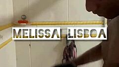 that fat black guy fucked me bareback in the shower and came on my face