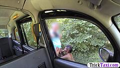 Ebony woman drilled by pervert driver in public
