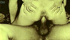 Wow, Vintage Threesome Pussy Action in Retro Style!
