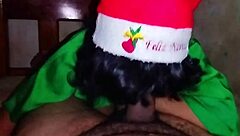 Did The Latina Christmas Elf Give Me A Creampie In Doggystyle?