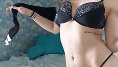 Watch This Bedroom Strip Tease!