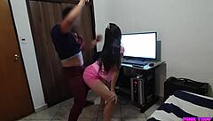 Amateur Home Sex with Big Ass and Cock