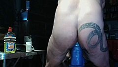 Charly58bln's solo session with big toys and gay anal in Berlin 2024