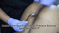 Amateur anal play with shaving and fucking