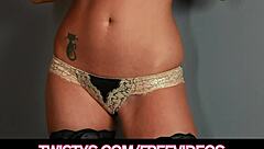 Alice Wonder, a seductive Australian blonde, indulges in self-pleasure until she reaches climax
