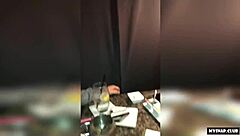 Teen European girl swallows cum from ex-partner