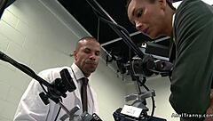 A transgender woman engages in sexual activity with a doctor and a patient