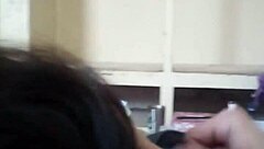 Schizo latina bbw reluctantly sucks cock for fix money in desperate amateur clip