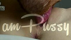 Amateur girlfriend gets her shaved pussy licked close-up by her boyfriend in homemade video. She loves every second!