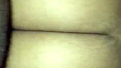 Black couple's passionate home video with fat ass and big black cock