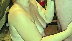 Hot Pregnant Milf Sucks Cock To Facial