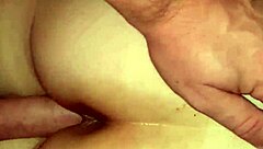 wife gets anal fucked homemade style?