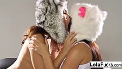 Sexy Furry Hat Babes Lola Foxx and Natasha Nice