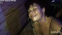 I gave to the married man at the swing party while his wife watched