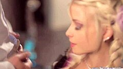 Blonde Fellucia Gives Finest Handjob And Blowjob Ever