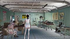 In Fallout 4, the nurse performs a striptease for the patient in the hospital.