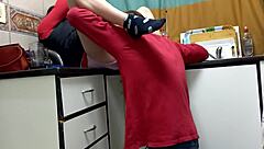 is my best friend really banging my wife in the kitchen?