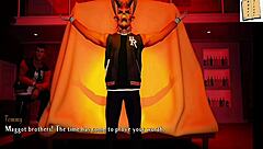 Being a dik dik route 22 in hentai cartoon anime style.