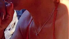 bella fucked at the beach with a woman i met