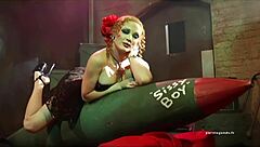 Sharing a warhead, kaiya and audray are atomic bombs using toys for anal, gaping, and masturbation