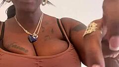 Want to learn how to deep throat like an ebony pro?