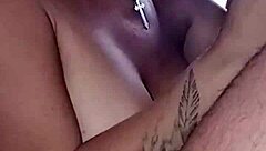 Sucking Big White Dick In Parking Lot And Getting Facial