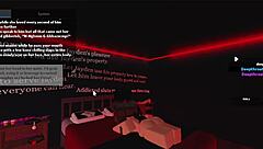 Roblox condo couple engages in passionate sex and deepthroating