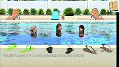 A Wife And Stepmother Play Game