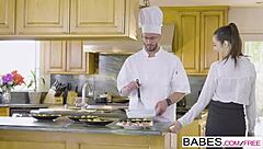 Lily Adams in private tasting with mommy