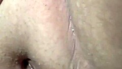 Solo brunette enjoys dildo play with wet pussy