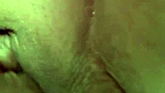 Solo brunette enjoys dildo play with wet pussy