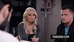 blonde wife kenzie taylor fucked by doctor while husband watches in hospital