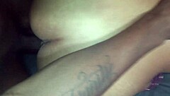 Ebony redbone gets backshot in group scene