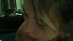 Amateur girlfriend gives a blowjob and has sex