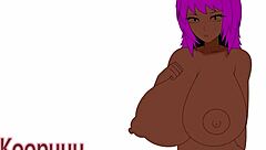 porn speed painting 113 extra large breasts on cute asian slut