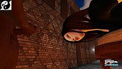 rough public orgy in bad neighborhood 😈