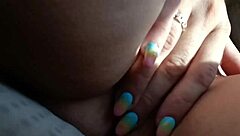 dangerous pussy rubbing while driving