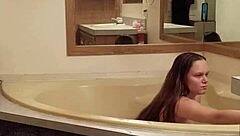 Bathtime Relaxation with Shadebunny - A Pregnant Wife's Secret