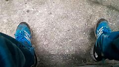 feeling the thrill as a gay brazilian masturbates in the woods