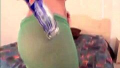 I will show you my big tits bouncing in stockings