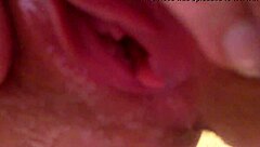 Redhead Teen's Creamy Pussy