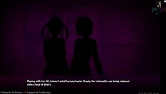 whoa, my neighbors are demons in this wild striptease!