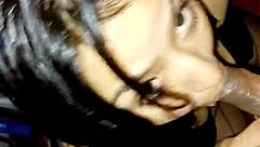 i showed marco the sexy lingerie i bought, he got hard, and i sucked his monster cock in group anal