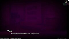 whoa, my neighbors are demons in this wild striptease!