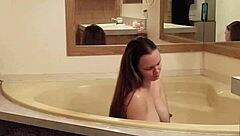 Bathtime Relaxation with Shadebunny - A Pregnant Wife's Secret