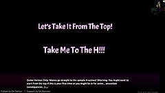 whoa, my neighbors are demons in this wild striptease!