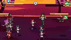 Penis hero hentai game gets wild with action