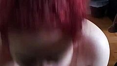 Cheating on her man with big black cock deepthroat blowjob