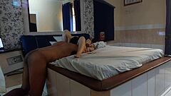 Moreno sucks wet pussy and fucks hard in hotel!